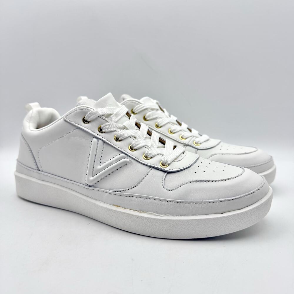 Vionic Womens Elise Casual Sneakers US 8 Wide EU 38.5 White Leather NIB - Picture 5 of 13